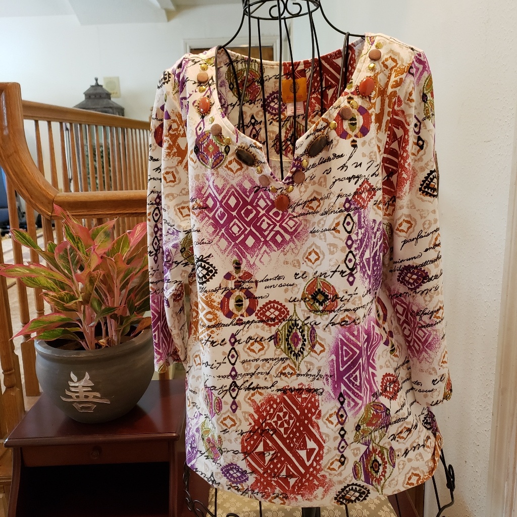 Ruby Rd. Top Size Large